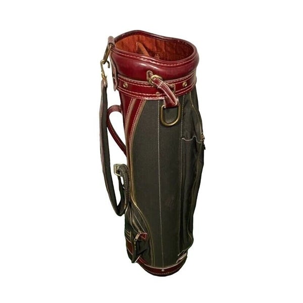 Vintage Argyle Hot Z Golf Bag Leather Golf Bag.