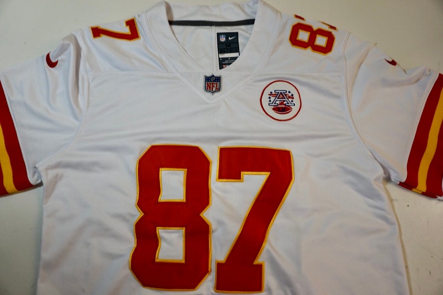 KELCE FOOTBALL JERSEY - #87 CHIEFS ADULT MEDIUM NEW!