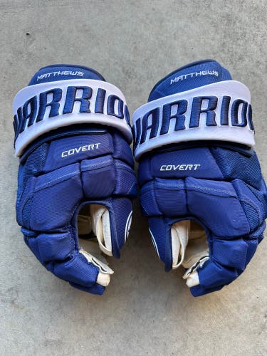 Auston Matthew's Warrior Pro Stock Gloves