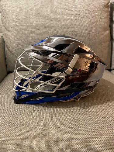 Chrome Silver Cascade S Helmet