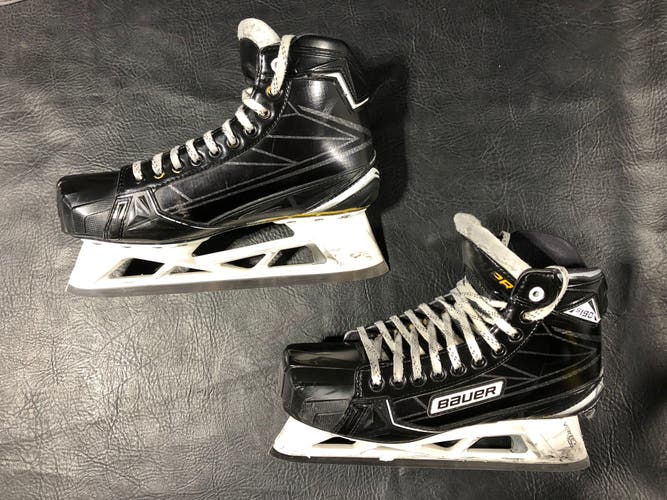 Size 9.5D Bauer Supreme S190 Hockey Goalie Skates