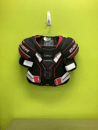 Used Bauer Nsx Sm Hockey Shoulder Pads