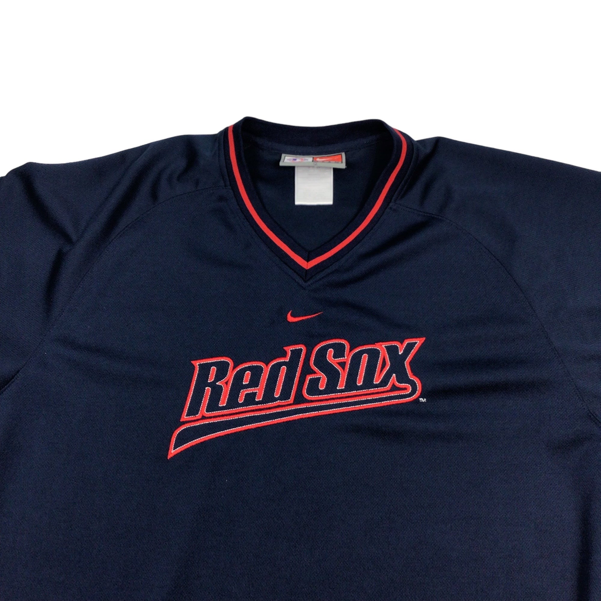 Vintage Nike Boston Red Sox MLB pullover Nike jersey. 90s Stitched logo.  High quality. 2XL