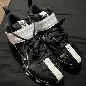 Black Men's New Size 9.5 (Women's 10.5) Molded Cleats Nike Low Top Force Zoom Trout 7