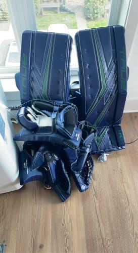 35" Regular Pro Stock L12.2 Goalie Full Set