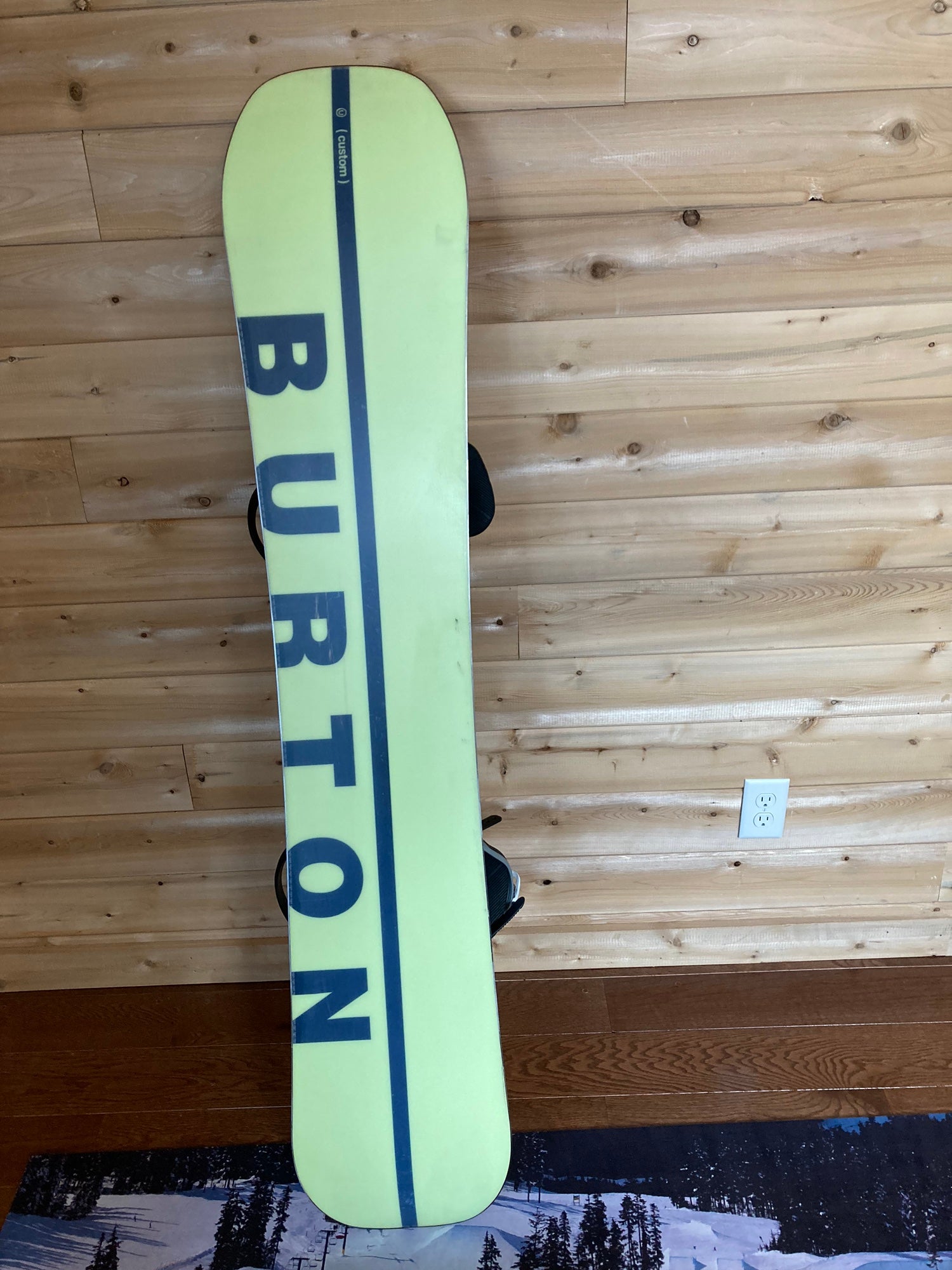 Burton Custom Camber 158cm With Cartel Bindings Directional