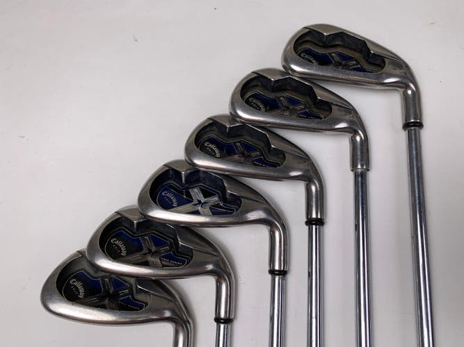 Callaway X-18 Pro Series Iron Set 5-PW Dynamic Gold S300 Stiff Steel Mens RH