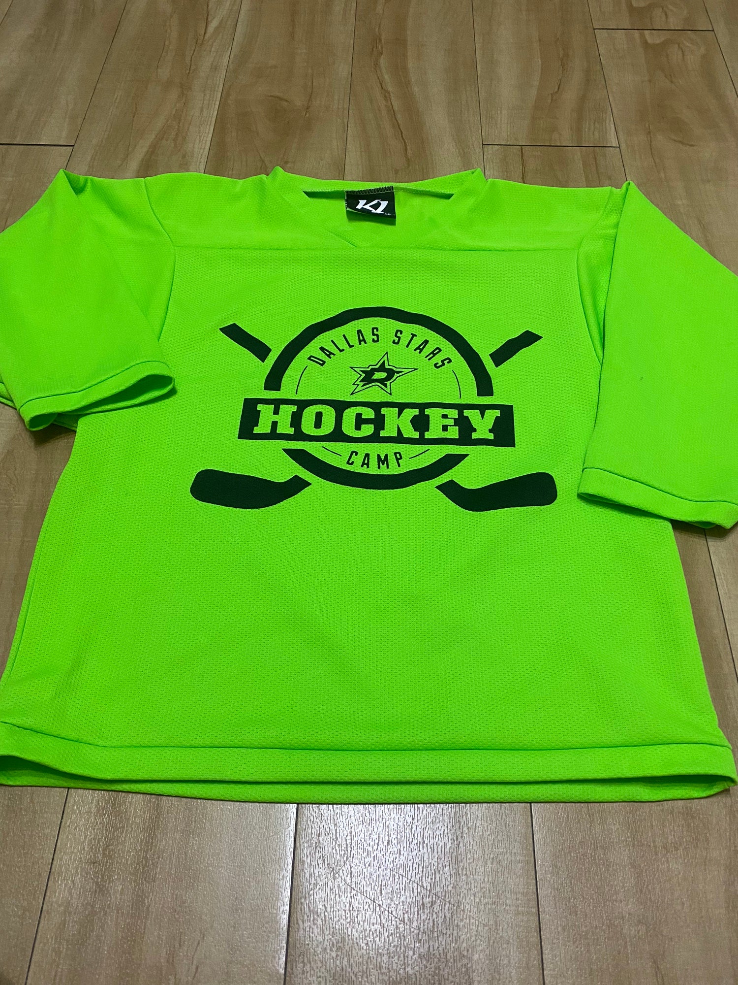 DALLAS STARS JERSEY BOYS/YOUTH BLACK/LIMEGREEN NHL BRAND