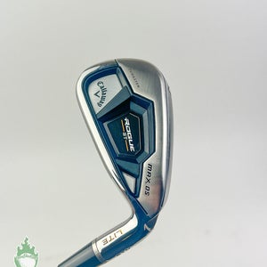 Used RH Callaway Rogue ST Max OS Lite Elevate 95 7 Iron Regular Flex Steel Golf