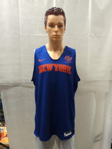 Team Issued New York Knicks Reversible Practice Jersey Julius Randale XLT Nike