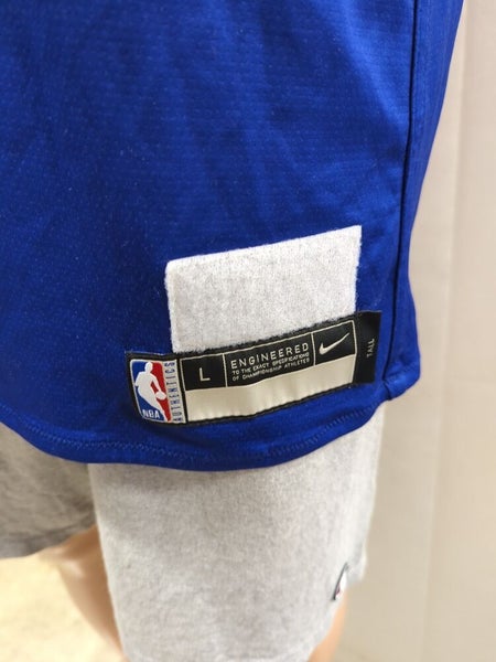 Team Issued New York Knicks Reversible Practice Jersey LT Nike NBA Alec  Burks 