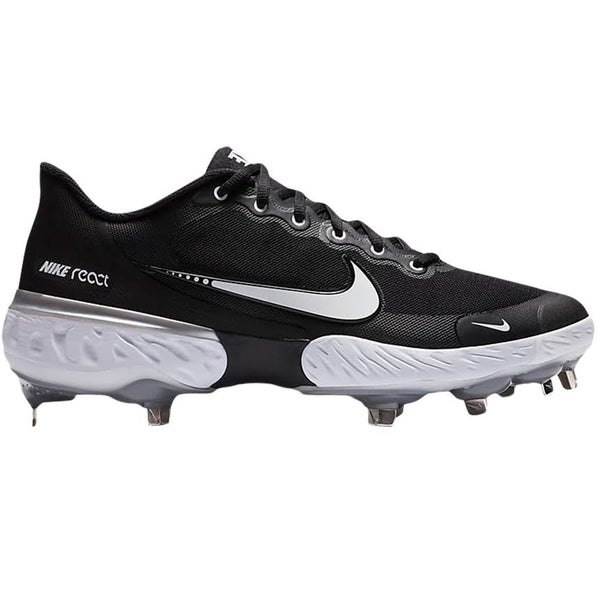 NEW Nike Alpha Huarache Elite 3 Low Metal Cleats Black CK0746-001 SIZE 10.5