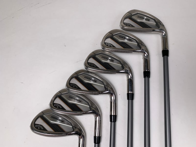 Callaway Mavrik Iron Set 6-PW+AW Project X Catalyst 5.5 65g Regular +1'' RH