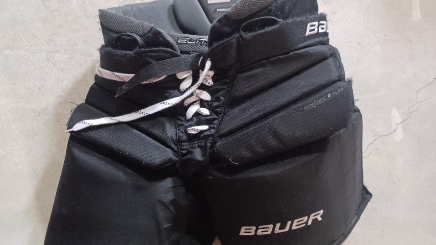 Intermediate Used Large Bauer Elite Hockey Goalie Pants