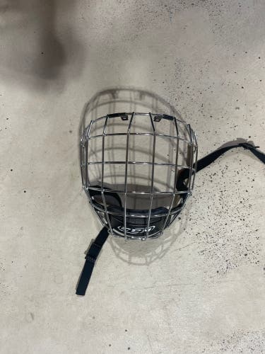 New Large CCM Full Cage Chrome FM480 Facemask