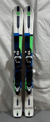 2017 Dynastar Slider 116cm 106-74-98 r=9m Skis LOOK KidX Demo Bindings TUNED