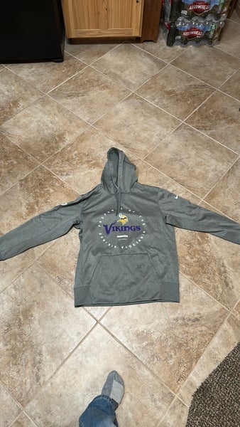 Nike Sideline Club (NFL Minnesota Vikings) Women's Pullover Hoodie.