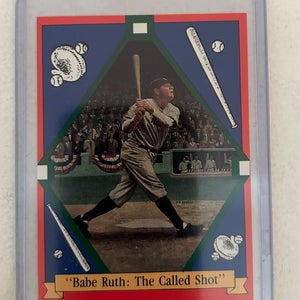 1992 Delphi Babe Ruth The Called Shot Baseball Card