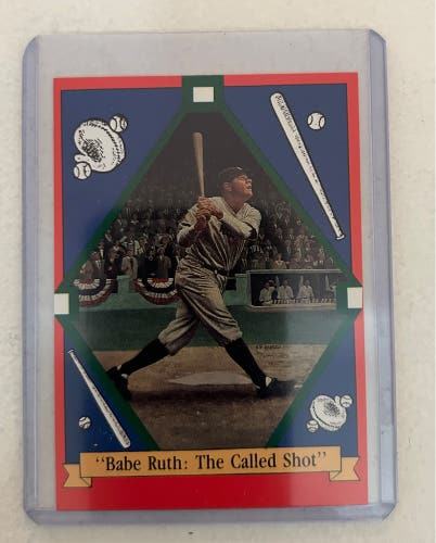 1992 Delphi Babe Ruth The Called Shot Baseball Card