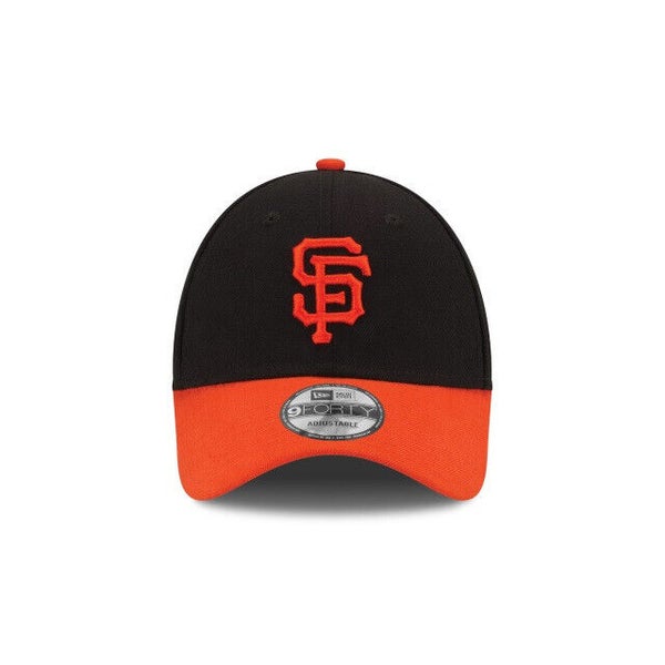 47 San Francisco Giants Black White Outline Clean Up Adjustable Hat, Adult  One Size Fits All