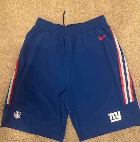 Nike NFL NY Giants Dri-Fit Team Issued Shorts