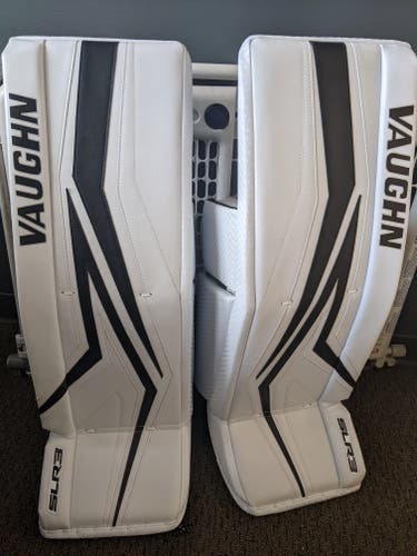 New 34" +2Vaughn SLR3 Pro Carbon Goalie Leg Pads
