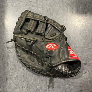 Used Rawlings Renegade Left Hand Throw First Base Baseball Glove 12.5"