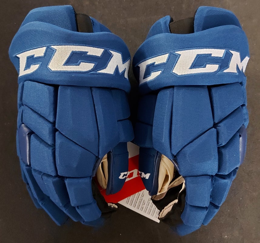 Vancouver Canucks Dorsett Bauer APX2 Pro 14 Pro Stock Gloves