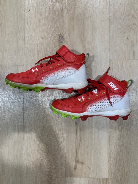 Used Under Armour Bryce Harper Baseball Cleats - Size: M 6.0 (W 7.0)