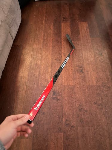 Intermediate Used Left Hand Red Bauer Nexus Sync Hockey Stick P92 Pro Stock
