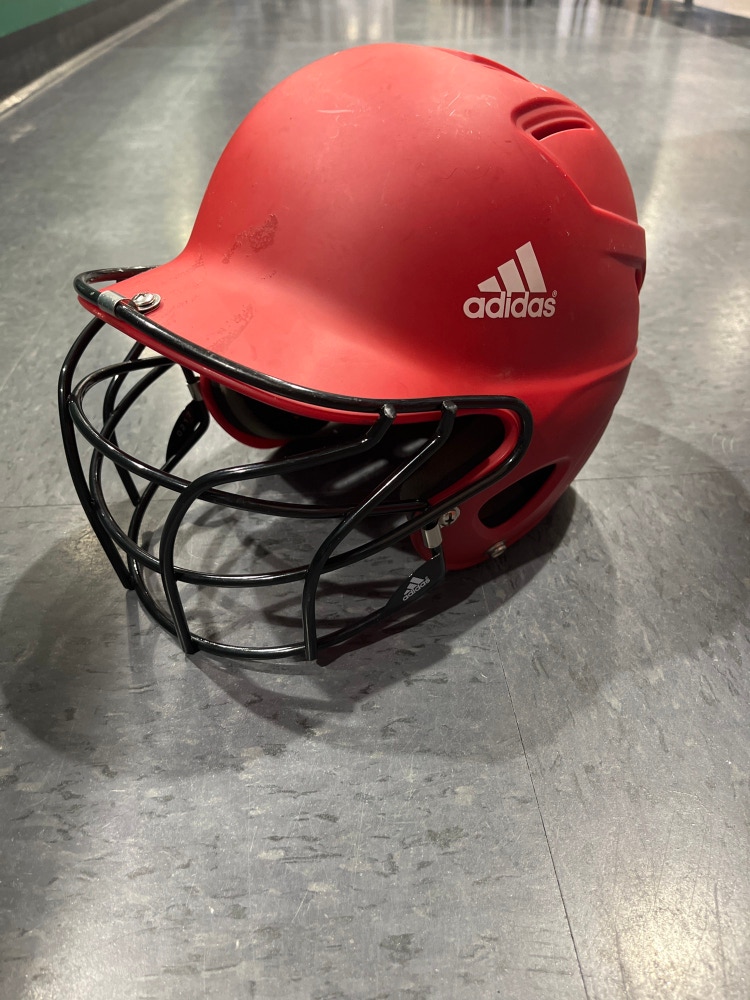 Used 6 3/8 - 7 1/8 Adidas Batting Helmet