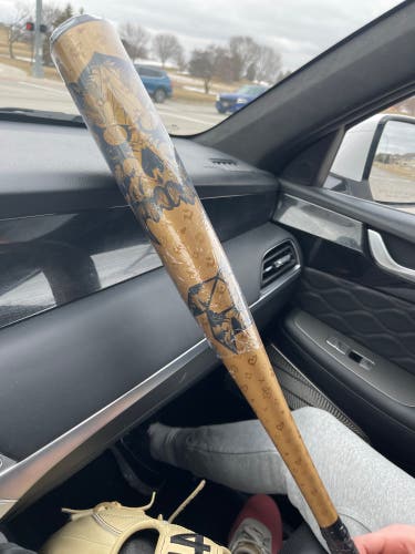 New 2023 DeMarini Voodoo One Gold BBCOR (-3)