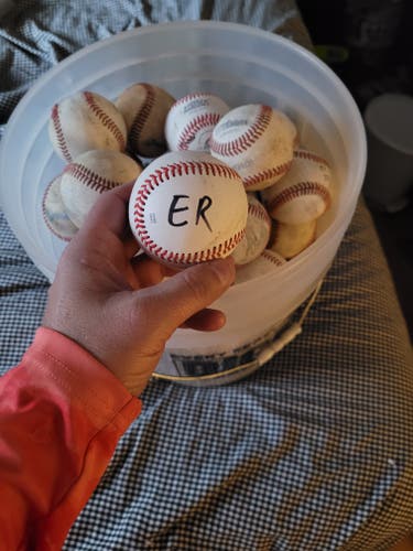Used Rawlings Baseballs