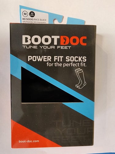 Boot Doc socks Power Fit Black SIZE MED 