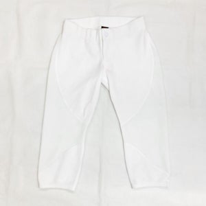CN2 NuFit 3/4 Knicker Solid Softball Pant W/O Belt Loops Women's S White 2660