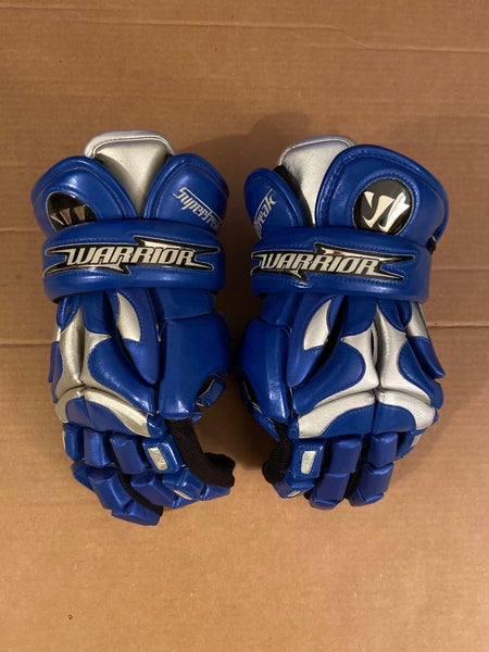 Warrior 13” Superfreak Lacrosse Gloves Royal Blue