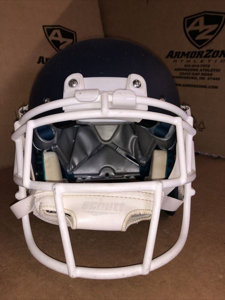 Custom Used Large Schutt Air XP Helmet (Packers Aaron Rodgers Style)