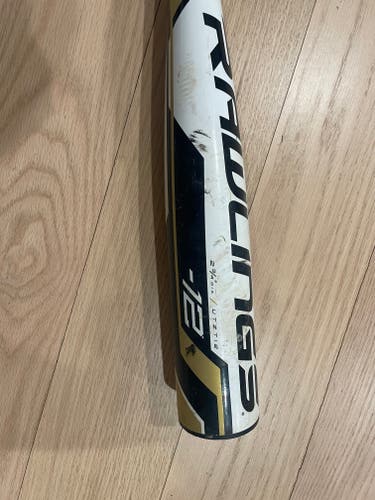 Used USSSA Certified 2020 Rawlings Composite Threat Bat (-12) 16 oz