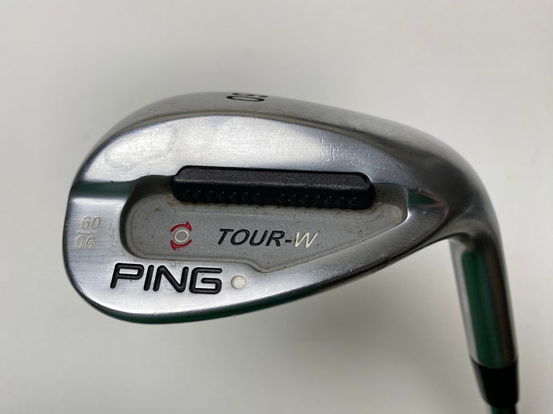 Ping Tour-W Brushed Silver Lob Wedge LW 60* 6 3* Up AWT Stiff Steel Mens RH