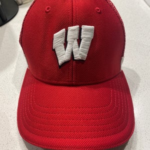 Wisconsin Motion W One Size Fits All Under Armour Hat
