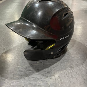 Used 6 1/2 - 7 1/2 Under Armour UABH100 Batting Helmet