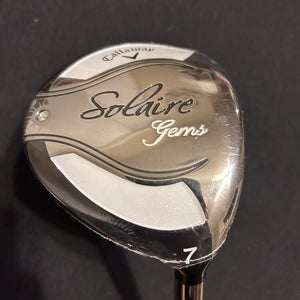 NEW Callaway Solaire GEMS Women’s 23° 7 Wood 55 W Flex Ladies Graphite
