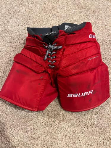 Used Large Bauer  Elite Hockey Goalie Pants