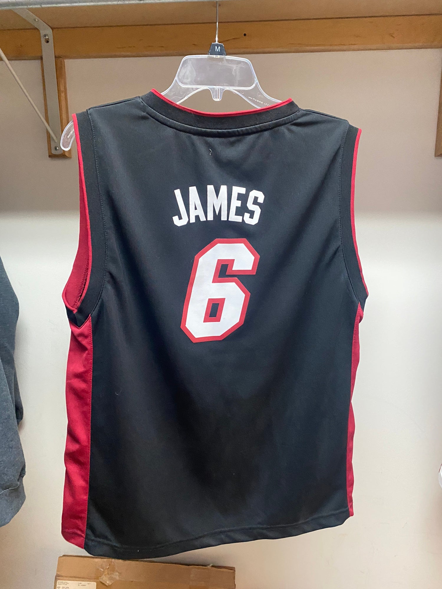 Lebron James Autographed and Framed White Heat Jersey