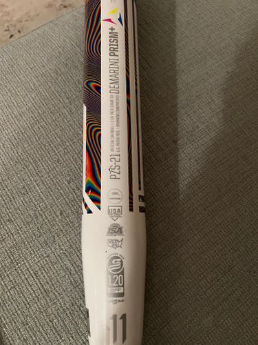 Used 2021 DeMarini Composite Prism+ Bat (-11) 19 oz 30"