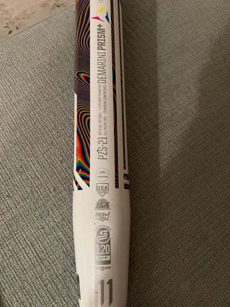 Used 2021 DeMarini Composite Prism+ Bat (-11) 19 oz 30"