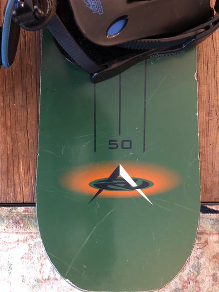 ビンテージ Burton Air Vintage Men's Burton AIR 50 With Burton Progressive Bindings