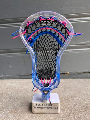 ECD Ion Dyed Blue Fade Pro Strung Hero 3.0 )LE Myles Jones Mesh)