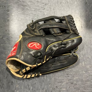 Used Rawlings Gold Glove Elite Right Hand Throw Outfield Baseball Glove 12.75"