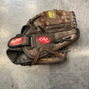 Used Rawlings Highlight Series Right Hand Throw Outfield Baseball Glove 12.5"